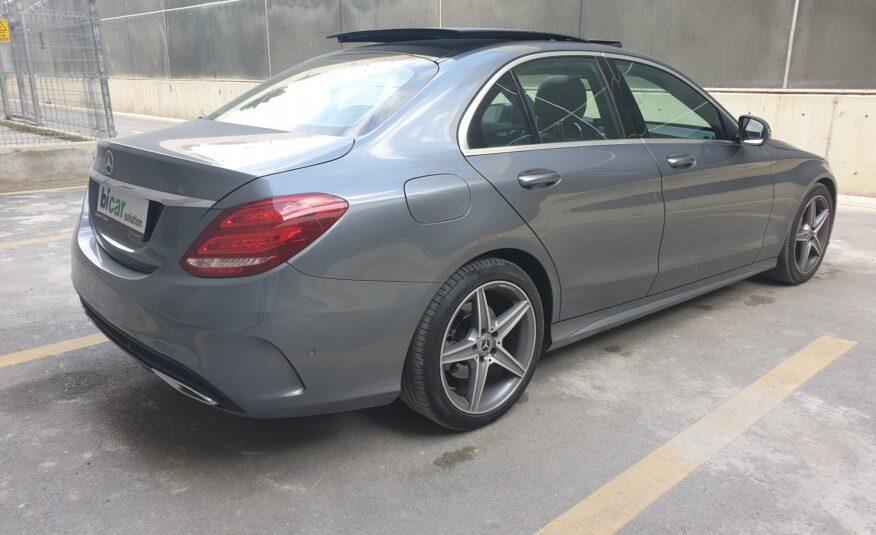 2017 MERCEDES C 200 d AMG HATA BOYA DEĞİŞEN YOK CAM TAVANLI