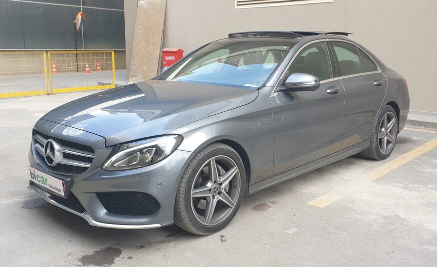 2017 MERCEDES C 200 d AMG HATA BOYA DEĞİŞEN YOK CAM TAVANLI