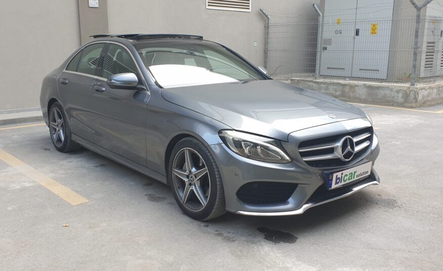 2017 MERCEDES C 200 d AMG HATA BOYA DEĞİŞEN YOK CAM TAVANLI