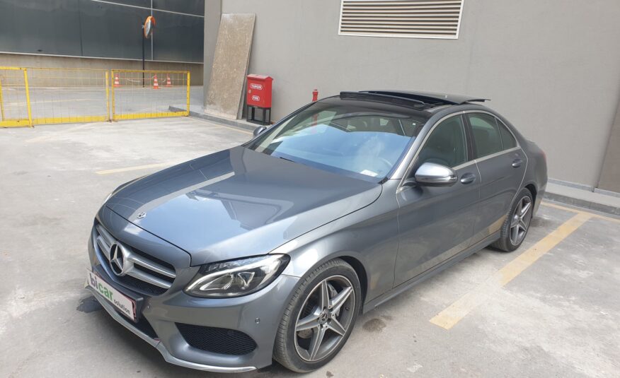 2017 MERCEDES C 200 d AMG HATA BOYA DEĞİŞEN YOK CAM TAVANLI